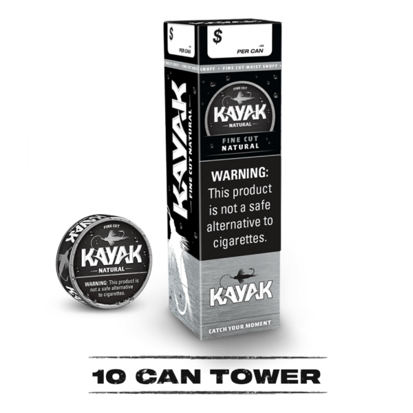 Fine Cut Natural 10 can tower