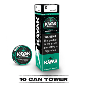 Fine Cut Wintergreen 10 Can Tower