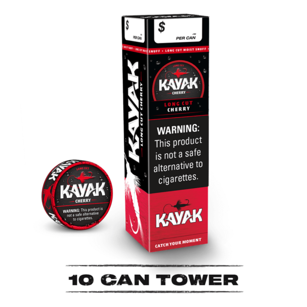 Long Cut Cherry 10 can tower