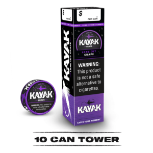 Long Cut Grape 10 can tower