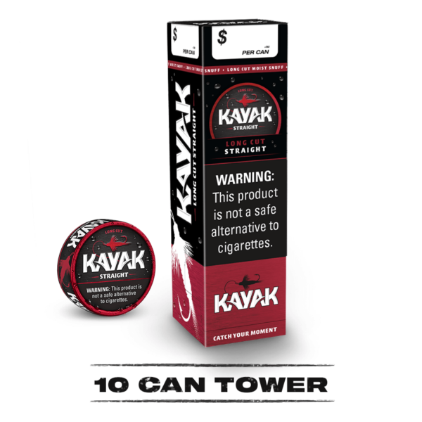 Long Cut Straight 10 Can Tower