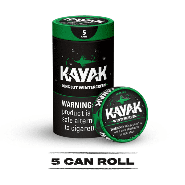 Long Cut Wintergreen 5 Can Roll