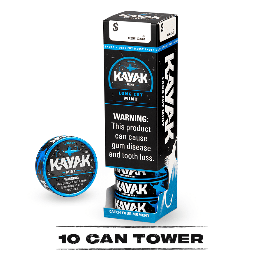 Long cut mint can tower