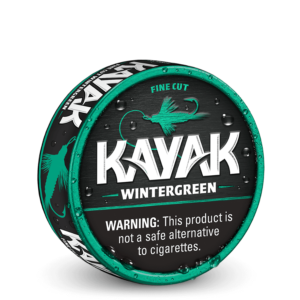 Kayak Fine Cut Wintergreen can