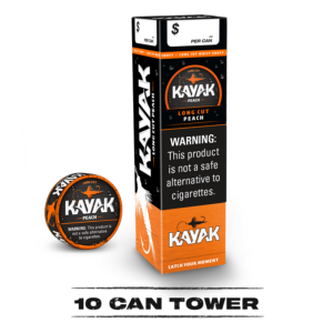 Long Cut Peach 10 can tower